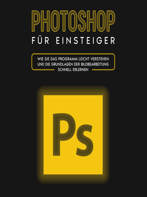 cover image of Photoshop für Einsteiger